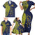 Personalised Tokelau Classic Ngatu Motifs Family Matching Short Sleeve Bodycon Dress and Hawaiian Shirt