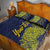 Personalised Tokelau Classic Ngatu Motifs Quilt Bed Set