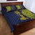 Personalised Tokelau Classic Ngatu Motifs Quilt Bed Set