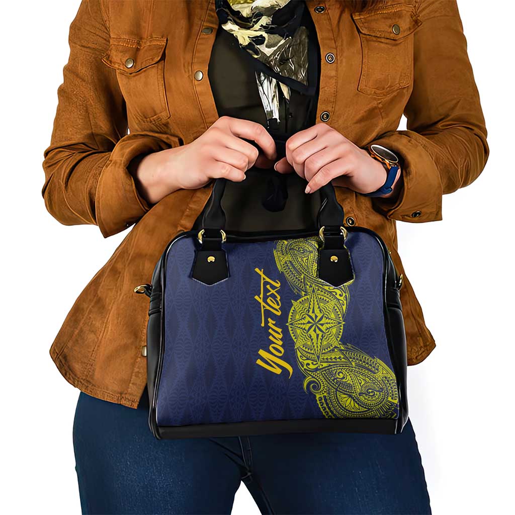 Personalised Tokelau Classic Ngatu Motifs Shoulder Handbag