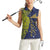 Personalised Tokelau Classic Ngatu Motifs Women Sleeveless Polo Shirt