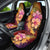 Hawaiian Hibiscus Turtle Tribal Polynesian Pattern Car Seat Cover Colorful Color