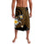 Hawaiian Plumeria Turtle Tribal Spiral Polynesian Tattoo Lavalava Gold Color