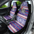 Custom American Samoa Christmas Car Seat Cover Samoan Coat of Arms and Cool Santa Ornament Style LT03 - Polynesian Pride