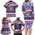 Custom American Samoa Christmas Family Matching Long Sleeve Bodycon Dress and Hawaiian Shirt Samoan Coat of Arms and Cool Santa Ornament Style LT03 - Polynesian Pride