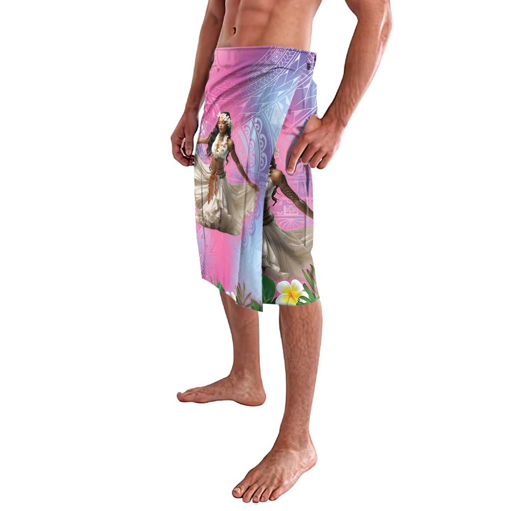 Woman Polynesian Tattoos Lavalava Tropical Flower - Sweets Vibrant Color LT03 - Polynesian Pride