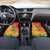Woman Polynesian Tattoos Car Mats Tropical Flower - Vibrant Hot Color