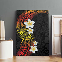 Plumeria Canvas Wall Art Polynesian Tribal Frangipani Sunset LT03 - Polynesian Pride