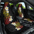 Plumeria Car Seat Cover Polynesian Tribal Frangipani Sunset