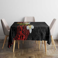 Plumeria Tablecloth Polynesian Tribal Frangipani Sunset LT03 - Polynesian Pride