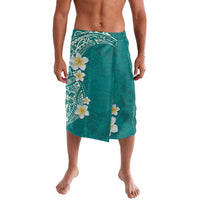 Plumeria Lavalava Polynesian Tribal Frangipani Teal LT03 Teal - Polynesian Pride