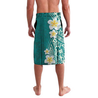 Plumeria Lavalava Polynesian Tribal Frangipani Teal LT03 - Polynesian Pride