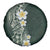 Plumeria Spare Tire Cover Polynesian Tribal Frangipani Green