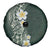 Plumeria Spare Tire Cover Polynesian Tribal Frangipani Green