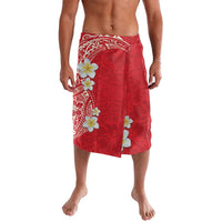Plumeria Lavalava Polynesian Tribal Frangipani Red LT03 Red - Polynesian Pride