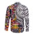 Niue Hiapo and Maori Decoration Tattoos Family Matching Short Sleeve Bodycon Dress and Hawaiian Shirt - Polynesian Pride