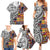 Niue Hiapo and Maori Decoration Tattoos Family Matching Summer Maxi Dress and Hawaiian Shirt - Polynesian Pride