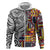Niue Hiapo and Maori Decoration Tattoos Hoodie - Polynesian Pride