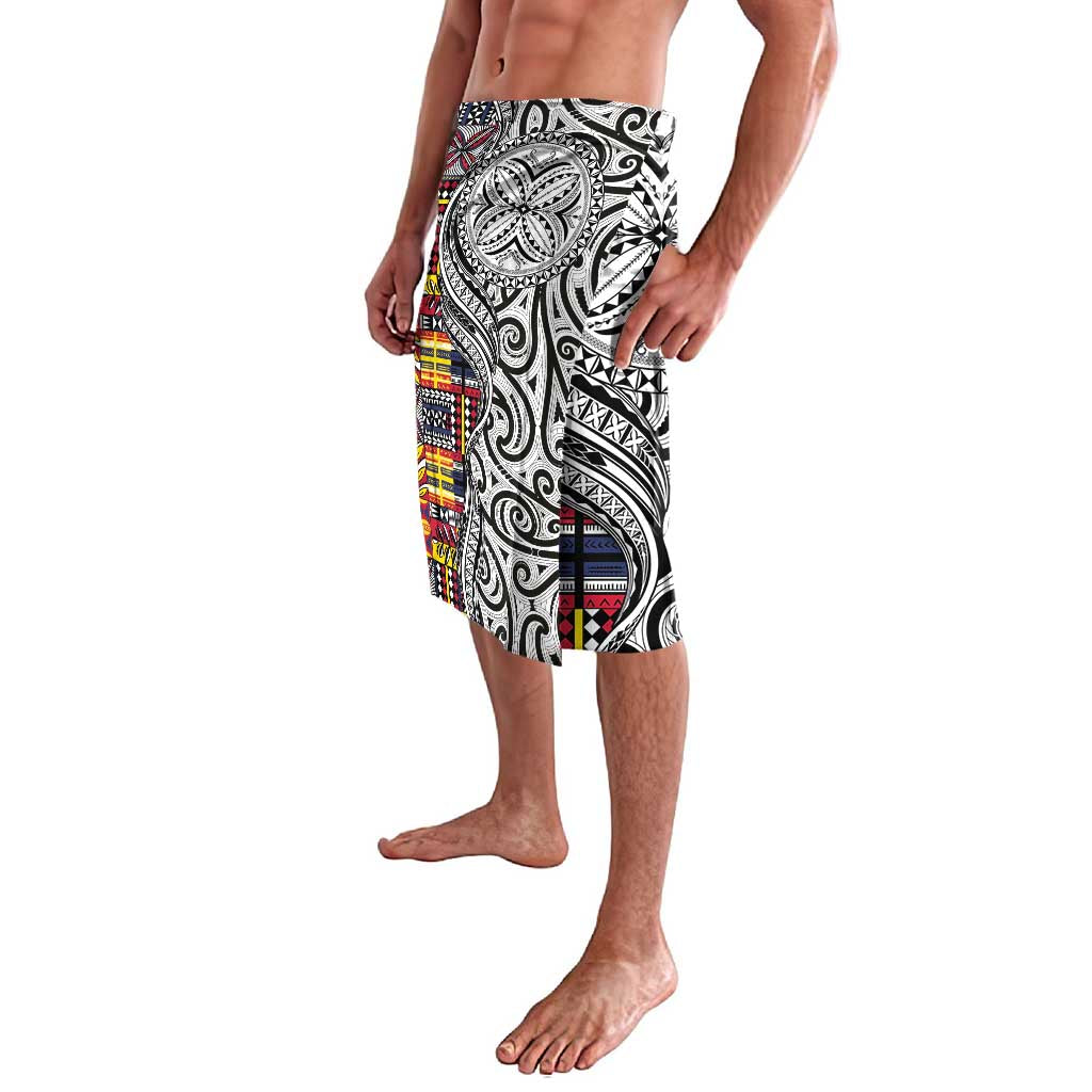 Niue Hiapo and Maori Decoration Tattoos Lavalava - Polynesian Pride