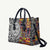 Niue Hiapo and Maori Decoration Tattoos Leather Bag - Polynesian Pride