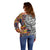 Niue Hiapo and Maori Decoration Tattoos Off Shoulder Sweater - Polynesian Pride