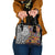 Niue Hiapo and Maori Decoration Tattoos Shoulder Handbag - Polynesian Pride