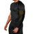 Niue Polynesian Hiapo Tattoo Art Arm Sleeves Half Style Black Gold Color - Polynesian Pride