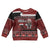 New Zealand Christmas Kid Ugly Christmas Sweater - Meri Kirihimete Aotearoa Warrior on Waka with Maori Art Tattoo