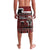 New Zealand Christmas Lavalava Meri Kirihimete Aotearoa Warrior on Waka with Maori Art Tattoo