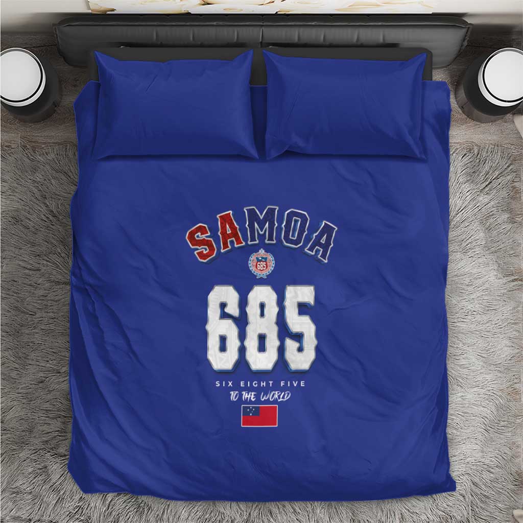 Toa Samoa Rugby Bedding Set Six Eight Five to The World