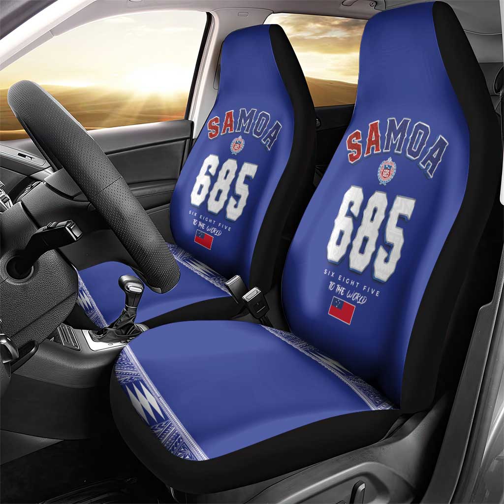 Toa Samoa Rugby Car Seat Cover Six Eight Five to The World
