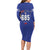 Toa Samoa Rugby Family Matching Long Sleeve Bodycon Dress and Hawaiian Shirt Six Eight Five to The World