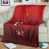 Mate Ma'a Tonga Rugby Blanket Six Seven Six to The World LT03 - Polynesian Pride