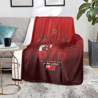 Mate Ma'a Tonga Rugby Blanket Six Seven Six to The World LT03 - Polynesian Pride