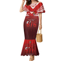 Mate Ma'a Tonga Rugby Family Matching Mermaid Dress and Hawaiian Shirt Six Seven Six to The World