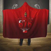 Mate Ma'a Tonga Rugby Hooded Blanket Six Seven Six to The World LT03 - Polynesian Pride