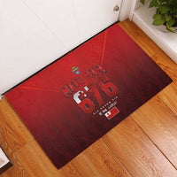 Mate Ma'a Tonga Rugby Rubber Doormat Six Seven Six to The World LT03 - Polynesian Pride