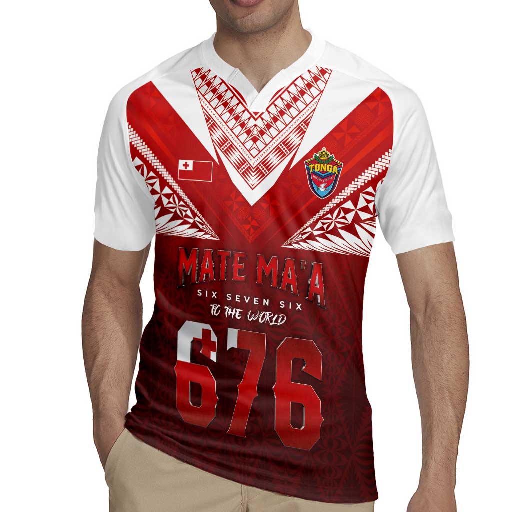 Mate Ma'a Tonga Rugby Rugby Jersey Six Seven Six to The World LT03 - Polynesian Pride