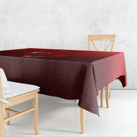 Mate Ma'a Tonga Rugby Tablecloth Six Seven Six to The World LT03 - Polynesian Pride