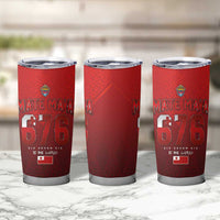 Mate Ma'a Tonga Rugby Tumbler Cup Six Seven Six to The World LT03 - Polynesian Pride