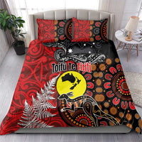 Aotearoa and Australia Toitu Te Tiriti Bedding Set Honour the Treaty - Te Tiriti Is Us