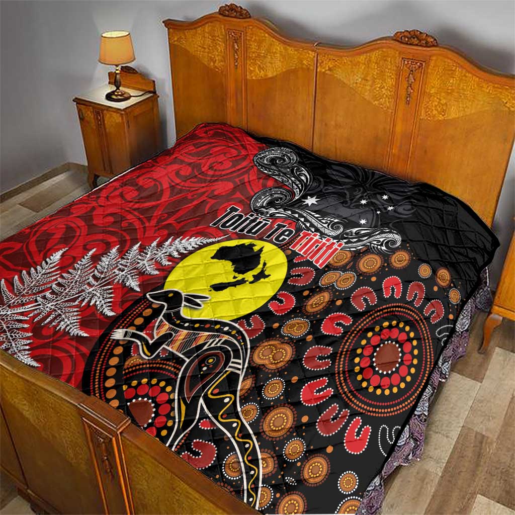 Aotearoa and Australia Toitu Te Tiriti Quilt Honour the Treaty - Te Tiriti Is Us