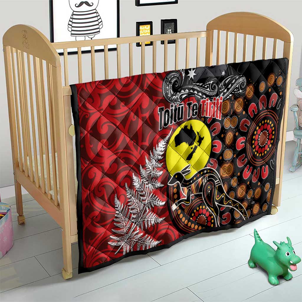 Aotearoa and Australia Toitu Te Tiriti Quilt Honour the Treaty - Te Tiriti Is Us