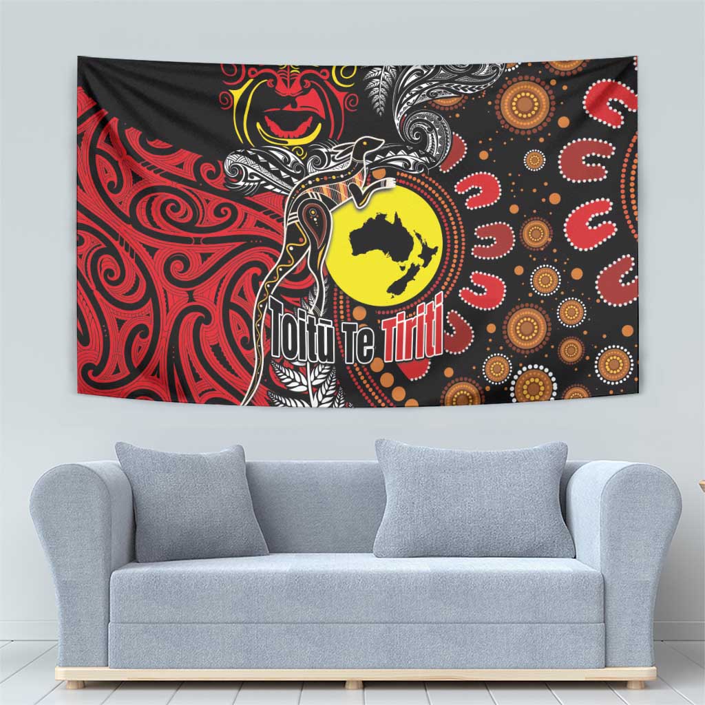 Aotearoa and Australia Toitu Te Tiriti Tapestry Honour the Treaty - Stand Together Stand Stronger