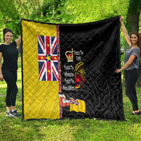 Aotearoa and Niue Toitu Te Tiriti Quilt Honour the Treaty - Fight Together Stand Together