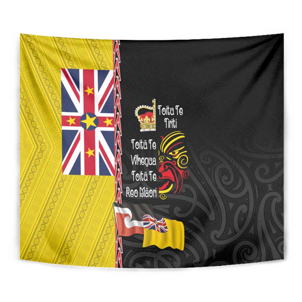 Aotearoa and Niue Toitu Te Tiriti Tapestry Honour the Treaty - Fight Together Stand Together