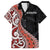 Aotearoa Maori Stylized Koru - Silver Ferns Family Matching Long Sleeve Bodycon Dress and Hawaiian Shirt