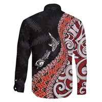 Aotearoa Maori Stylized Koru - Silver Ferns Family Matching Short Sleeve Bodycon Dress and Hawaiian Shirt