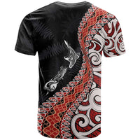 Aotearoa Maori Stylized Koru - Silver Ferns T Shirt LT03 - Polynesian Pride