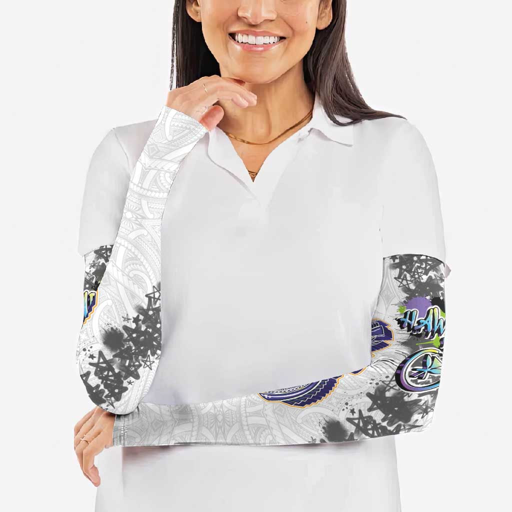 Traditional Art Hawaiian Kakau Tattoos Arm Sleeves Graffiti Style LT03 - Polynesian Pride